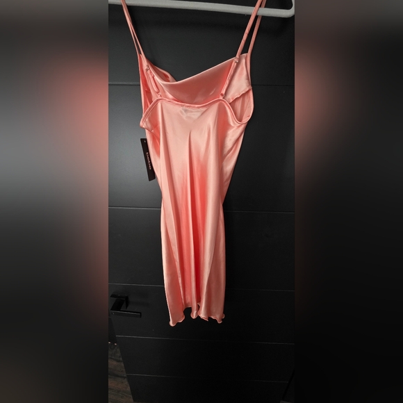 Bebe- Peach Slip Dress - Picture 4 of 5